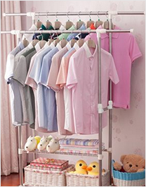 鸥晾晴翼形落地衣架新款OLQ838